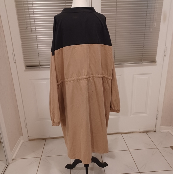 Two Tone Long Drawstring Waist - Picture 6 of 11